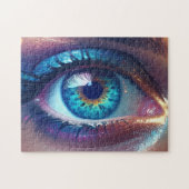 Liefdevol oog van diepe wijsheid legpuzzel (Horizontaal)