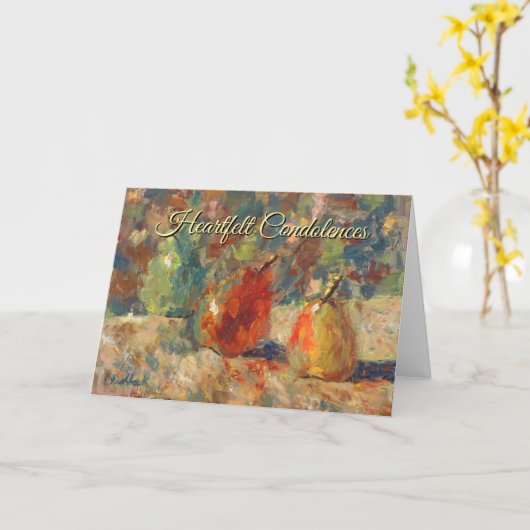 Liefdevol Overleden Gebedskaart voor Sympathie Kaart (Gele Bloem)