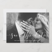 Liefdevol script | Sla de datum op met foto Save The Date (Voorkant)