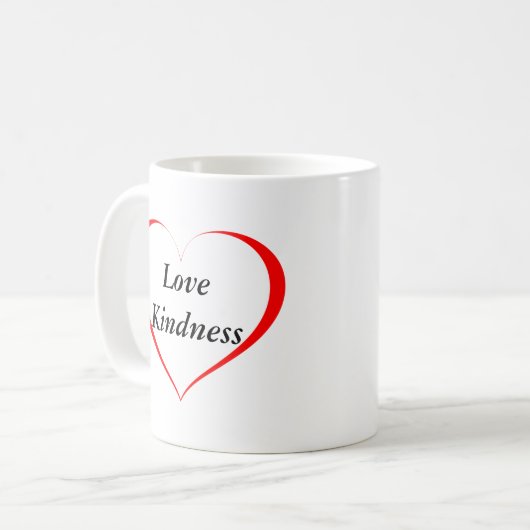Liefdevolheid Mok (Voorkant links)