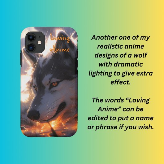 liefdevolle anime Case-Mate iPhone case