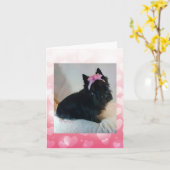 Liefdevolle blik kaart (Gele Bloem)