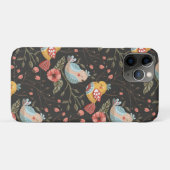 Liefdevolle Boho vogels bloemenpatroon Case-Mate iPhone Case (Achterkant (horizontaal))