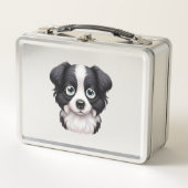 Liefdevolle Border Collie Gaze Design (Voorkant)