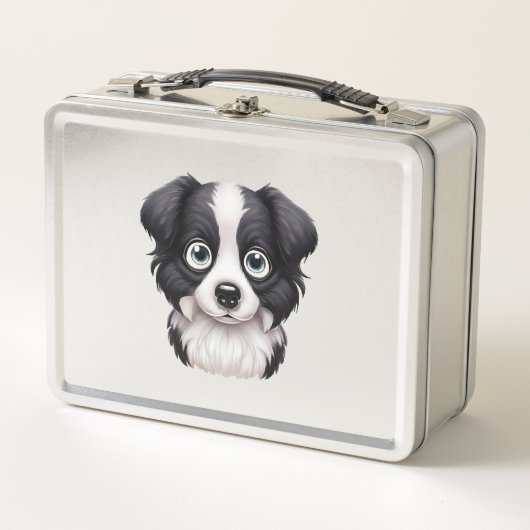 Liefdevolle Border Collie Gaze Design (Voorkant)