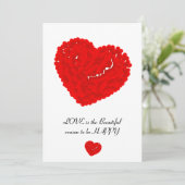 liefdevolle dij feestdagenkaart (Staand voorkant)