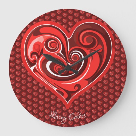 Liefdevolle echo's grote klok (Voorkant)