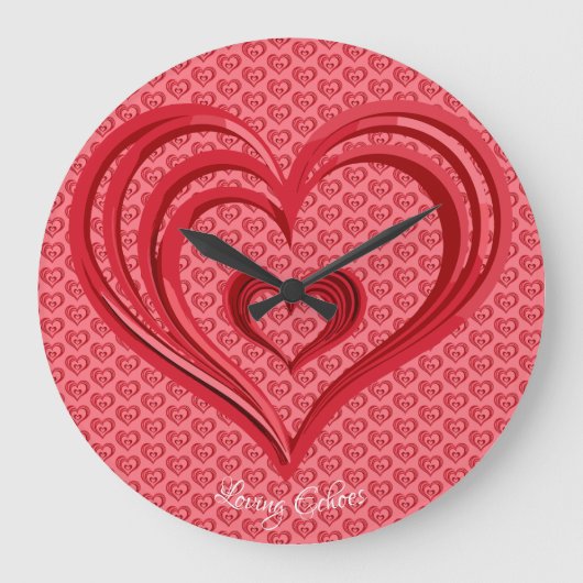 Liefdevolle echo's grote klok (Voorkant)