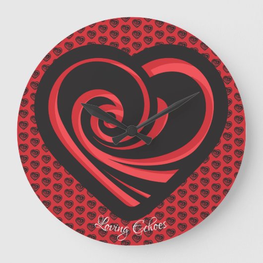 Liefdevolle echo's grote klok (Voorkant)