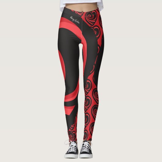 Liefdevolle echo's leggings (Voorkant)