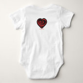 Liefdevolle echo's romper (Achterkant)