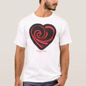 Liefdevolle echo's t-shirt (Voorkant)
