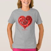 Liefdevolle echo's t-shirt (Voorkant)