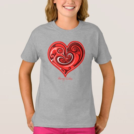 Liefdevolle echo's t-shirt (Voorkant)