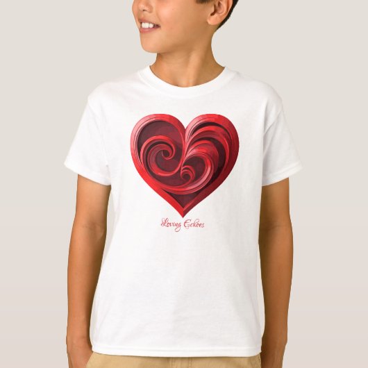 Liefdevolle echo's t-shirt (Voorkant)