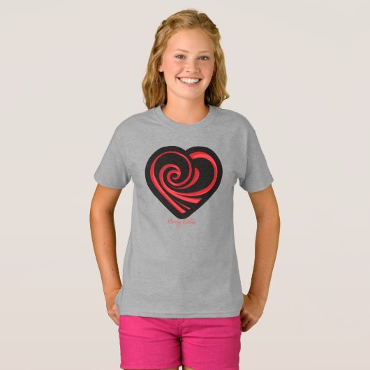 Liefdevolle echo's t-shirt (Voorkant volledig)