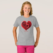 Liefdevolle echo's t-shirt (Voorkant volledig)