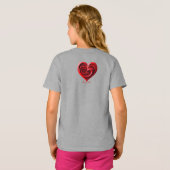 Liefdevolle echo's t-shirt (Achterkant volledig)