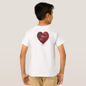 Liefdevolle echo's t-shirt (Achterkant volledig)