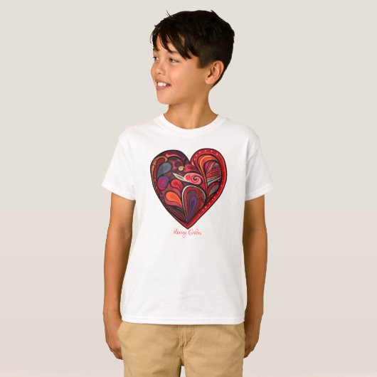 Liefdevolle echo's t-shirt (Voorkant volledig)
