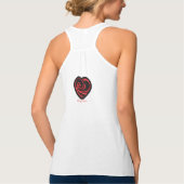 Liefdevolle echo's tanktop (Achterkant)