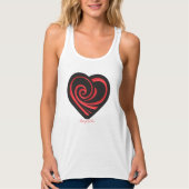 Liefdevolle echo's tanktop (Voorkant)