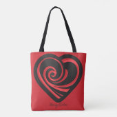 Liefdevolle echo's tote bag (Achterkant)