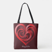 Liefdevolle echo's tote bag (Achterkant)