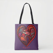 Liefdevolle echo's tote bag (Voorkant)