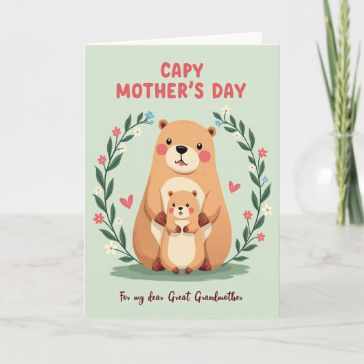 Liefdevolle Familie Omhelzing Kaart (Voorkant)