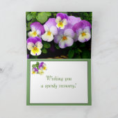 LIEFDEVOLLE GEDACHTEN worden snel goed! Kaart (Binnen)