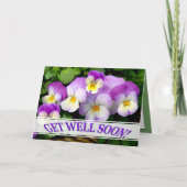 LIEFDEVOLLE GEDACHTEN worden snel goed! Kaart (Voorkant)