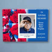 Liefdevolle Geheugen Veteraan/Geliefde Fotoblokken