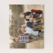 Liefdevolle gezinsfoto legpuzzel (Verticaal)