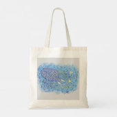 Liefdevolle Guardian Angel Art Canvas tas (Achterkant)