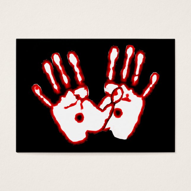 Liefdevolle Handen - John 20:27 Tract Kaarten / Visitekaartjes (Voorkant)