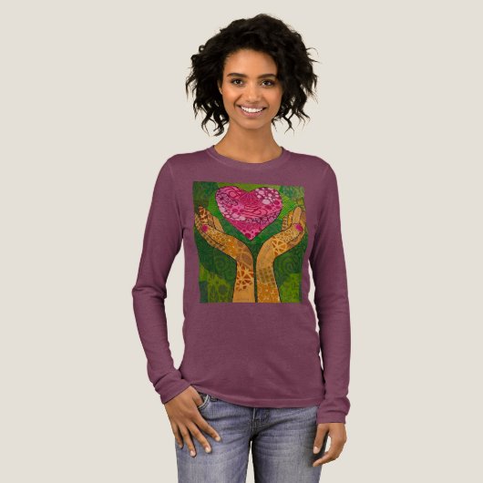 Liefdevolle handen shirt (Voorkant)
