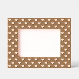 Liefdevolle Harten Gegraveerde Houten Lijst Lijstjes