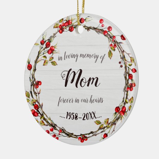 Liefdevolle herinnering aan mama | Activiteiten in Keramisch Ornament (Links)