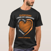 Liefdevolle herinnering aan mijn oma leukemie bewu t-shirt (Voorkant)