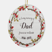 Liefdevolle herinnering aan papa | Activiteiten in Keramisch Ornament (Links)