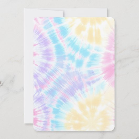 Liefdevolle Hippie Verjaardagsfeest Dancing Boho Kaart (Achterkant)