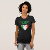Liefdevolle Italiaanse Moeder Altijd Sterke Moeder T-shirt (Voorkant volledig)