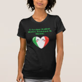 Liefdevolle Italiaanse Moeder Omhelzing Is Thuis D T-shirt (Voorkant)