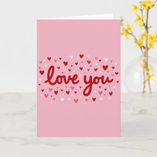 Liefdevolle kaart (Gele Bloem)