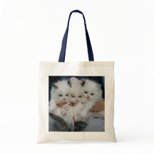 Liefdevolle Katten Canvas tas - Schattig & hartver
