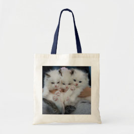 Liefdevolle Katten Canvas tas - Schattig & hartver