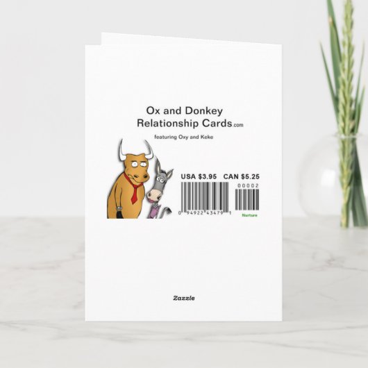 Liefdevolle keuze kaart (Achterkant)