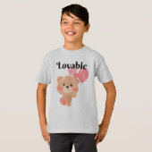Liefdevolle Kinderen Basic T-shirt (Voorkant volledig)