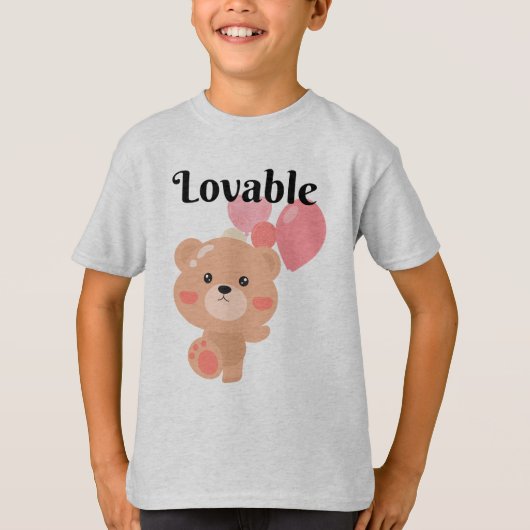 Liefdevolle Kinderen Basic T-shirt (Voorkant)